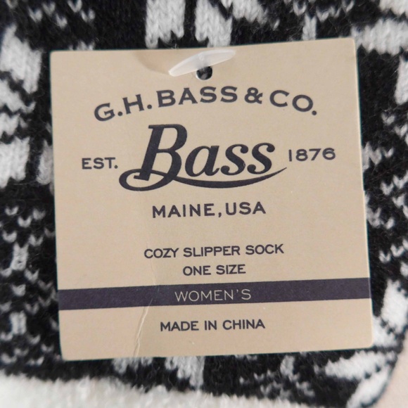 Bundle of 2 NWT Bass Woman One Size Cozy Slipper Sock - Picture 9 of 10